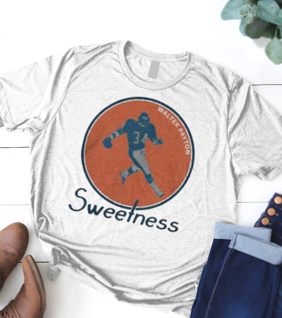 Chitown Clothing Chicago Walter Payton Sweetness 34 T-Shirt