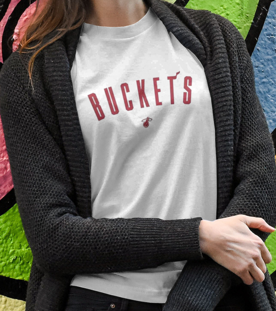 Buckets Court Culture Miami Heat Influence T-Shirt