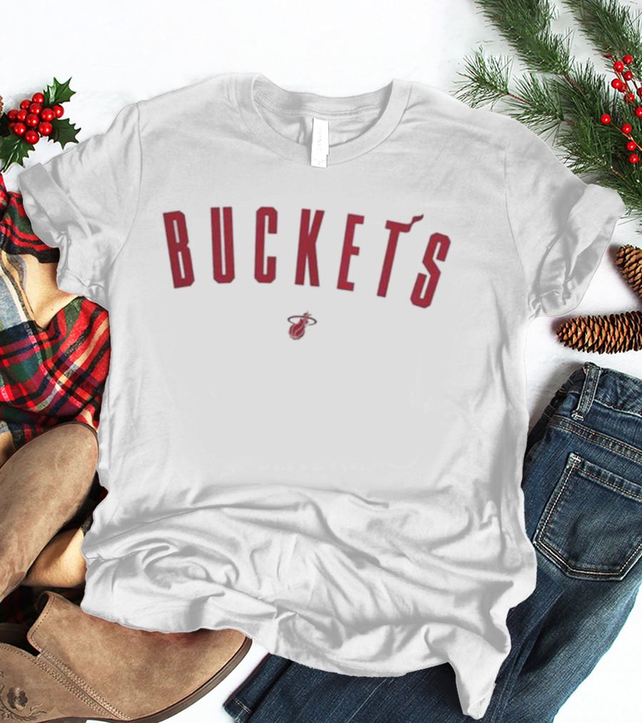 Buckets Court Culture Miami Heat Influence T-Shirt