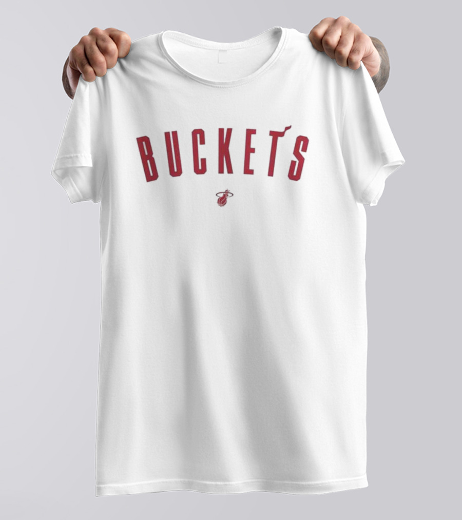 Buckets Court Culture Miami Heat Influence T-Shirt