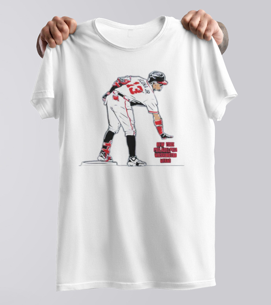 Ronald Acuña Jr New York Philadelphia Washington Miami T-Shirt
