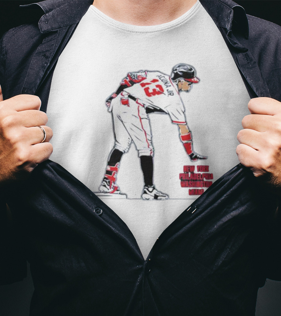 Ronald Acuña Jr New York Philadelphia Washington Miami T-Shirt