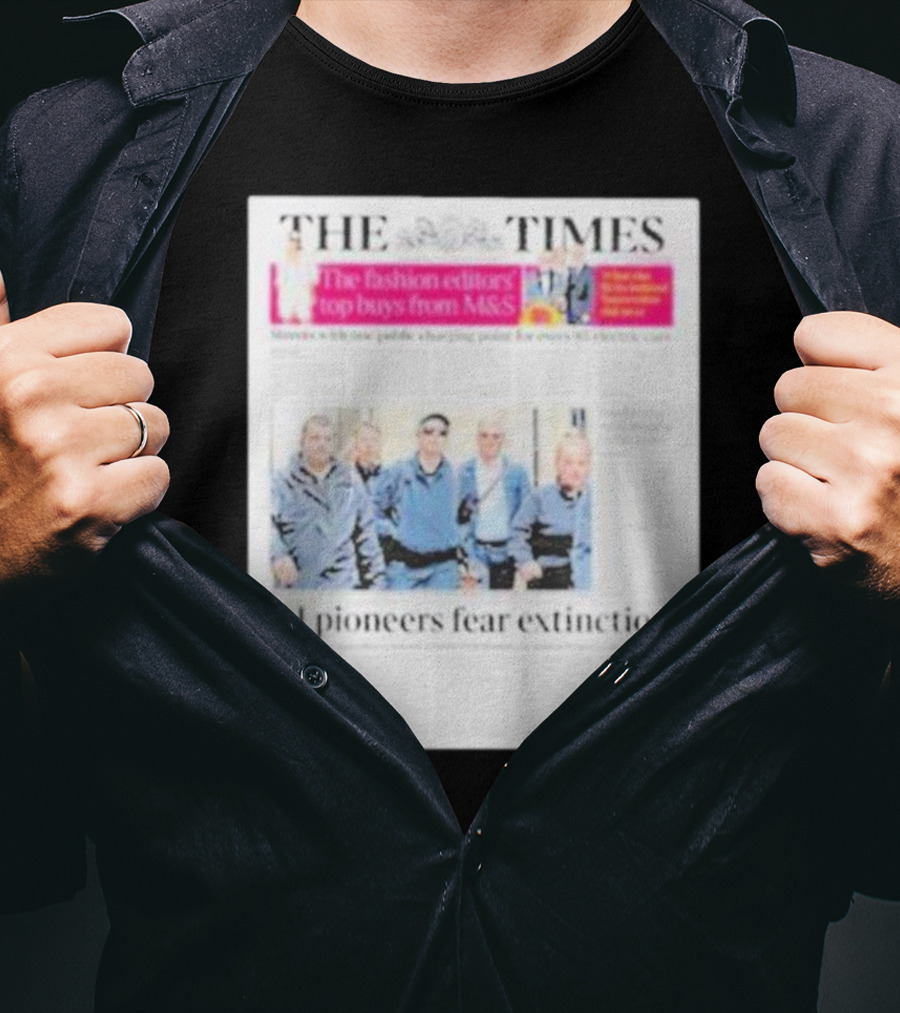 The Times: Fashion Editors’ Top Buys From M&S And AI Pioneers Fear Extinction T-Shirt