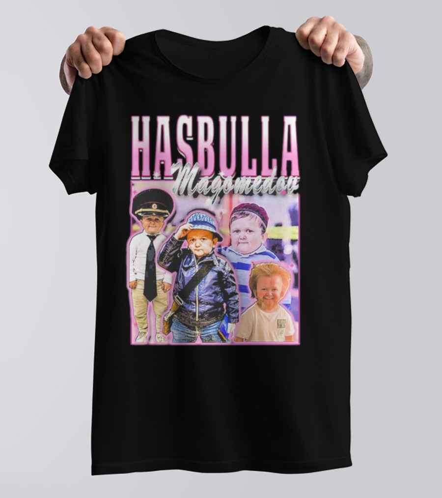 Hasbulla Magomedov Collage With Friday Beers T-Shirt