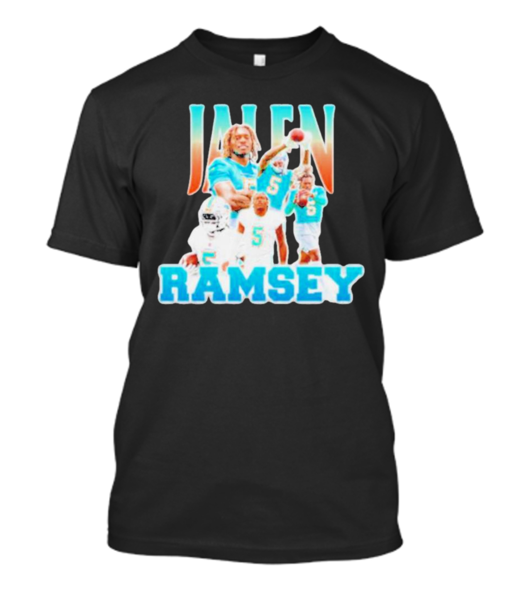 Jalen Ramsey Miami Dolphins Athlete Highlights T-Shirt