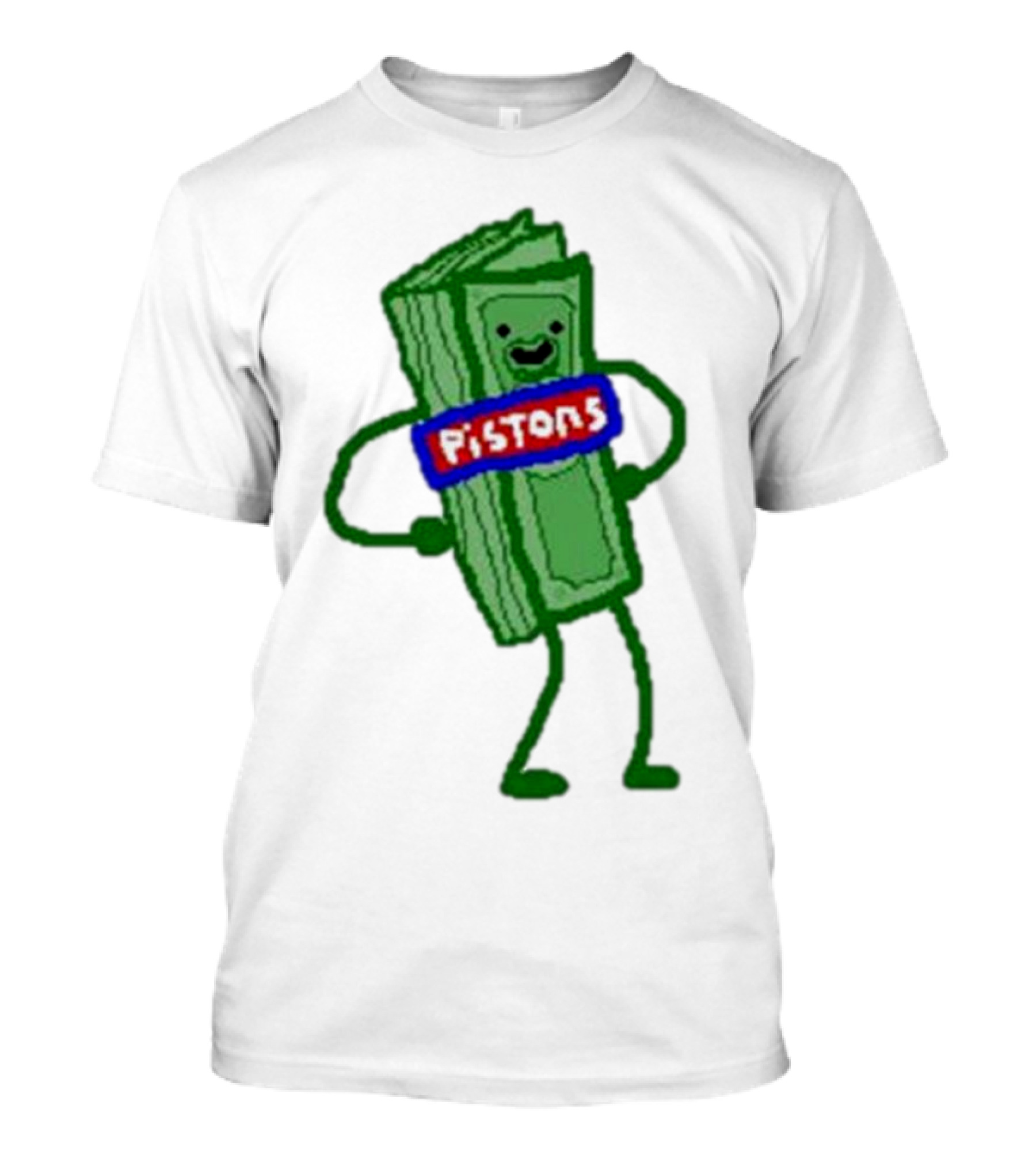 Monty Williams Pistons Money Mascot T-Shirt