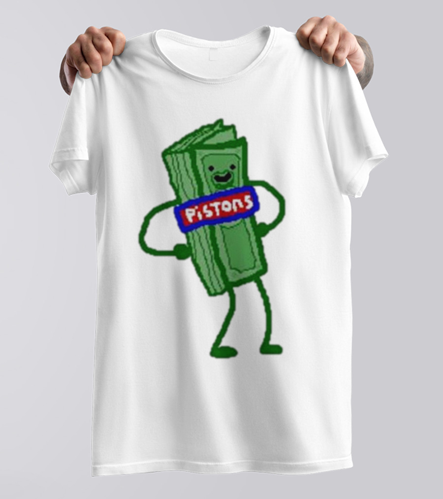 Monty Williams Pistons Money Mascot T-Shirt
