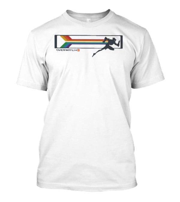 Overwatch 2 Tracer Rainbow Pride T-Shirt