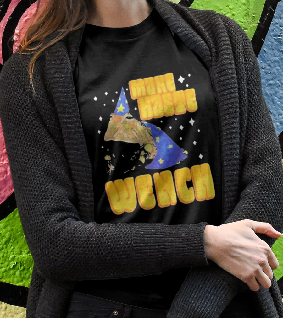 Make Haste Wench Wizard Frog Stars T-Shirt