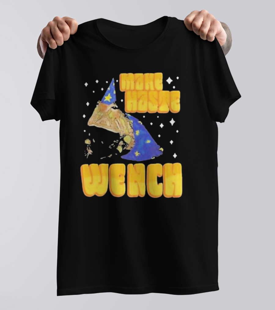 Make Haste Wench Wizard Frog Stars T-Shirt