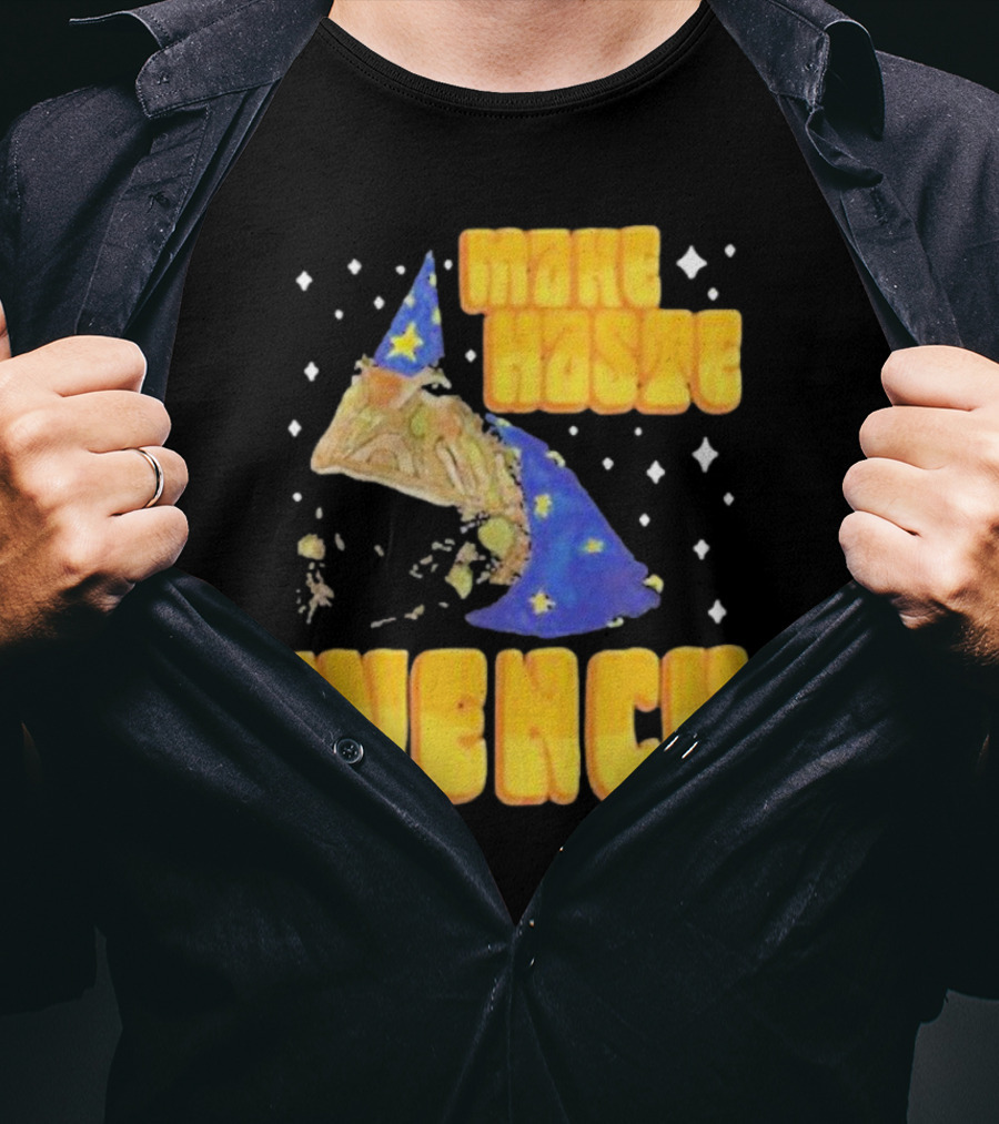 Make Haste Wench Wizard Frog Stars T-Shirt