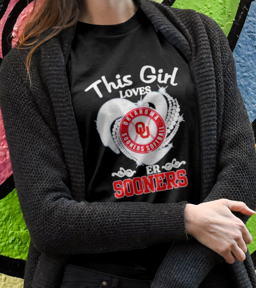 This Girl Loves Oklahoma Sooners Softball Her Sooners T-Shirt