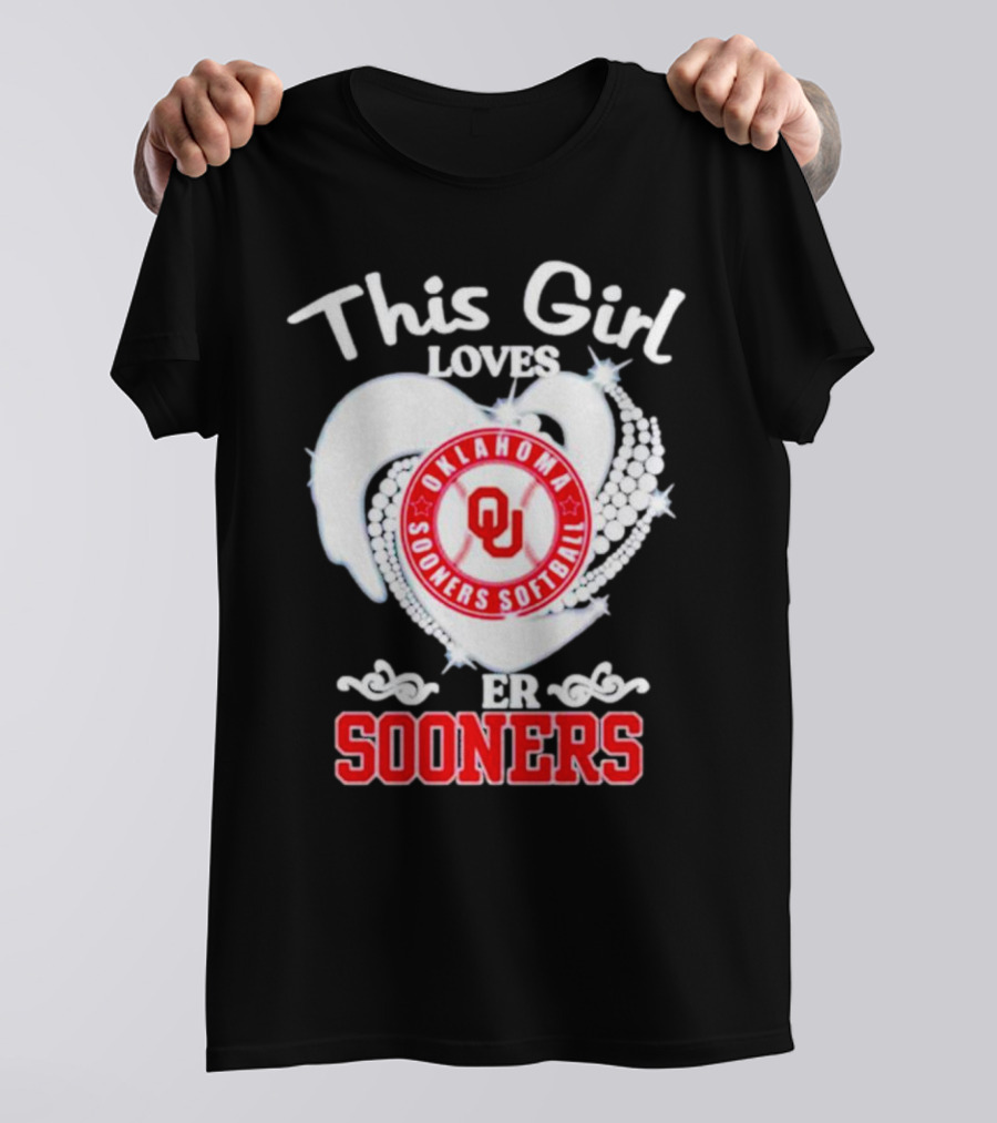 This Girl Loves Oklahoma Sooners Softball Her Sooners T-Shirt
