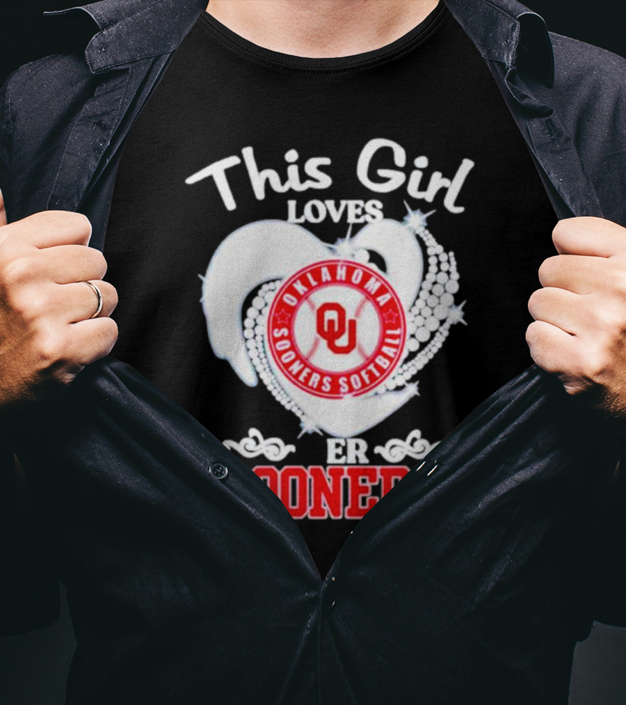 This Girl Loves Oklahoma Sooners Softball Her Sooners T-Shirt