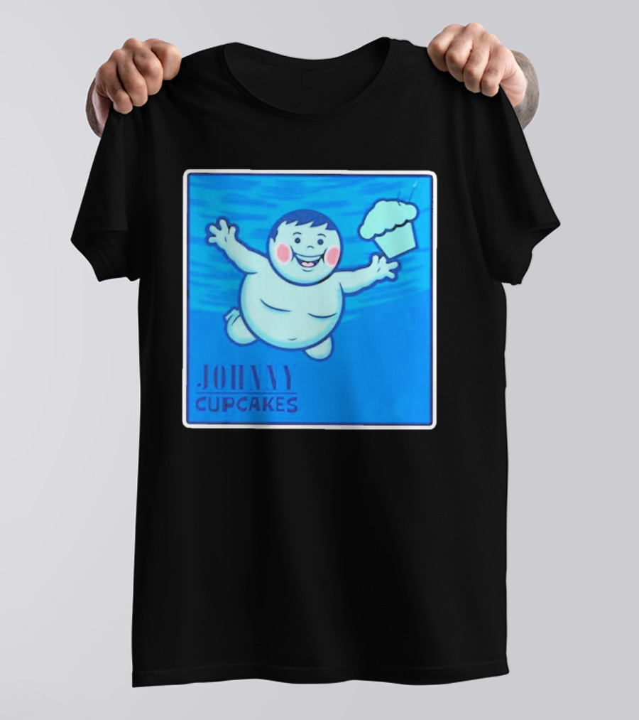 Johnny Cupcakes Swimming Boy With Cupcake T-Shirt