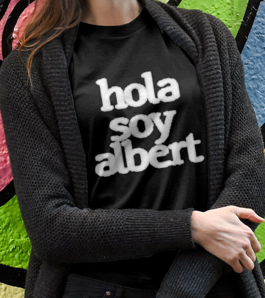 Hola Soy Albert Roblox Flamingo Fan T-Shirt