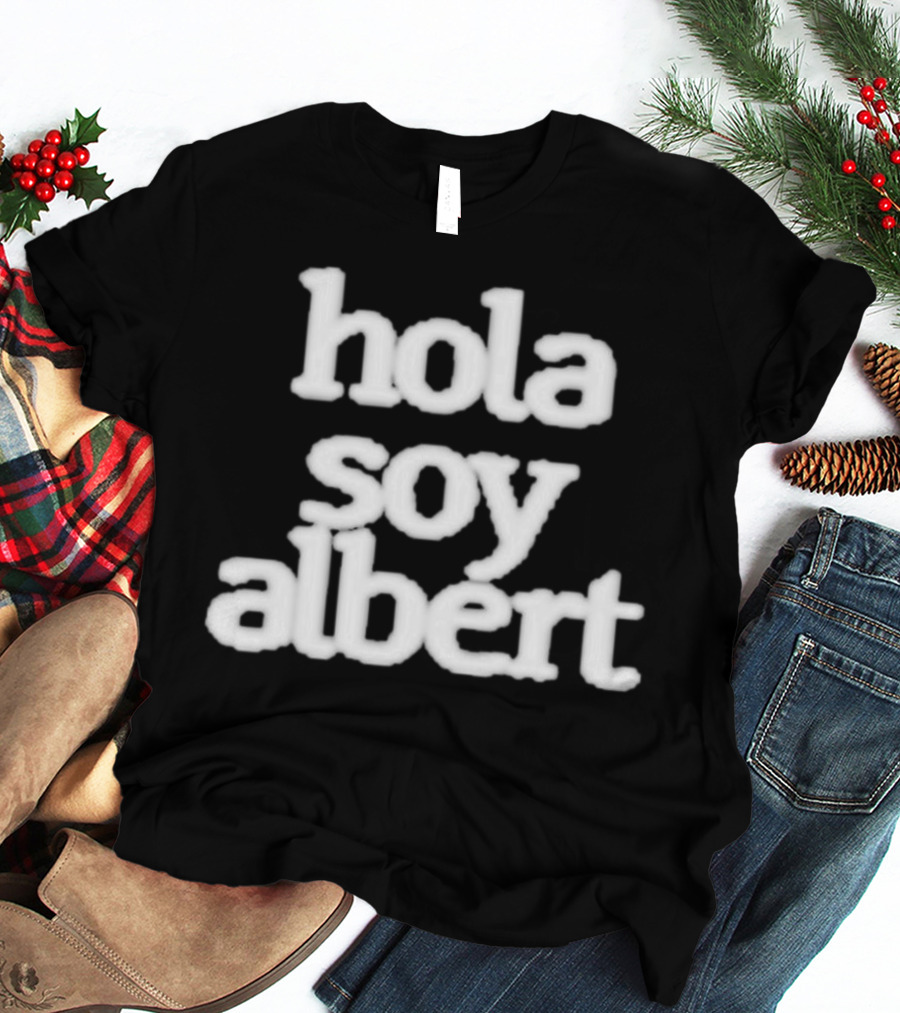 Hola Soy Albert Roblox Flamingo Fan T-Shirt