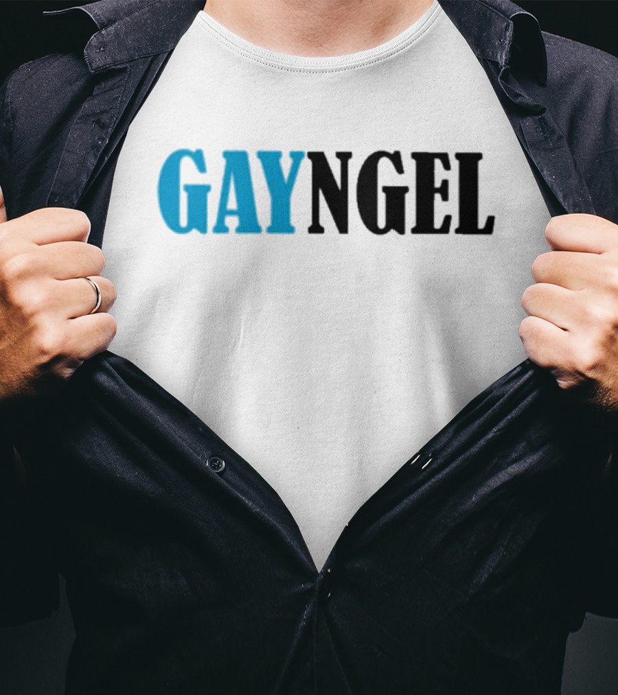 Purgatory Cons Gayngel Blue T-Shirt