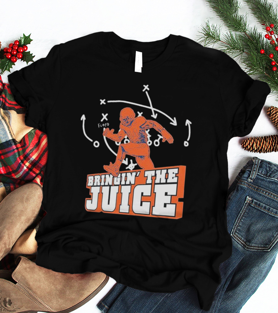 Bringin' The Juice Football Play Diagram T-Shirt