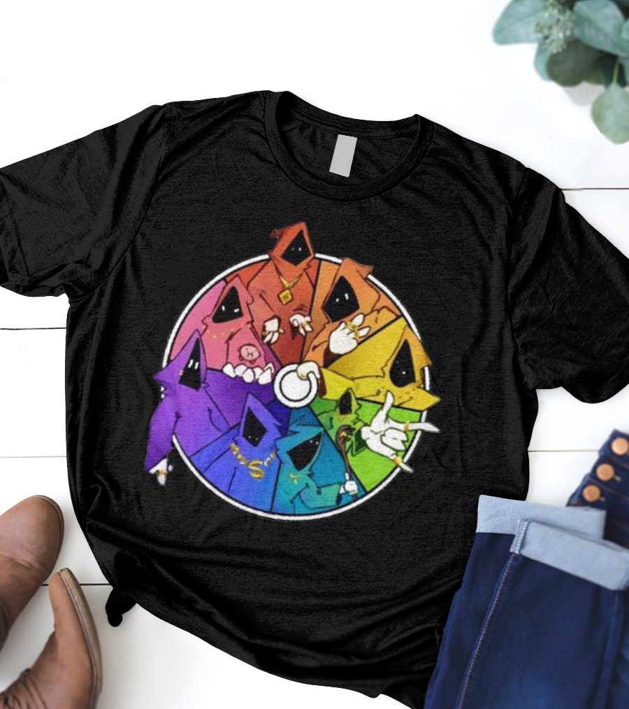 Shadow Wizard Money Gang Rainbow Circle T-Shirt