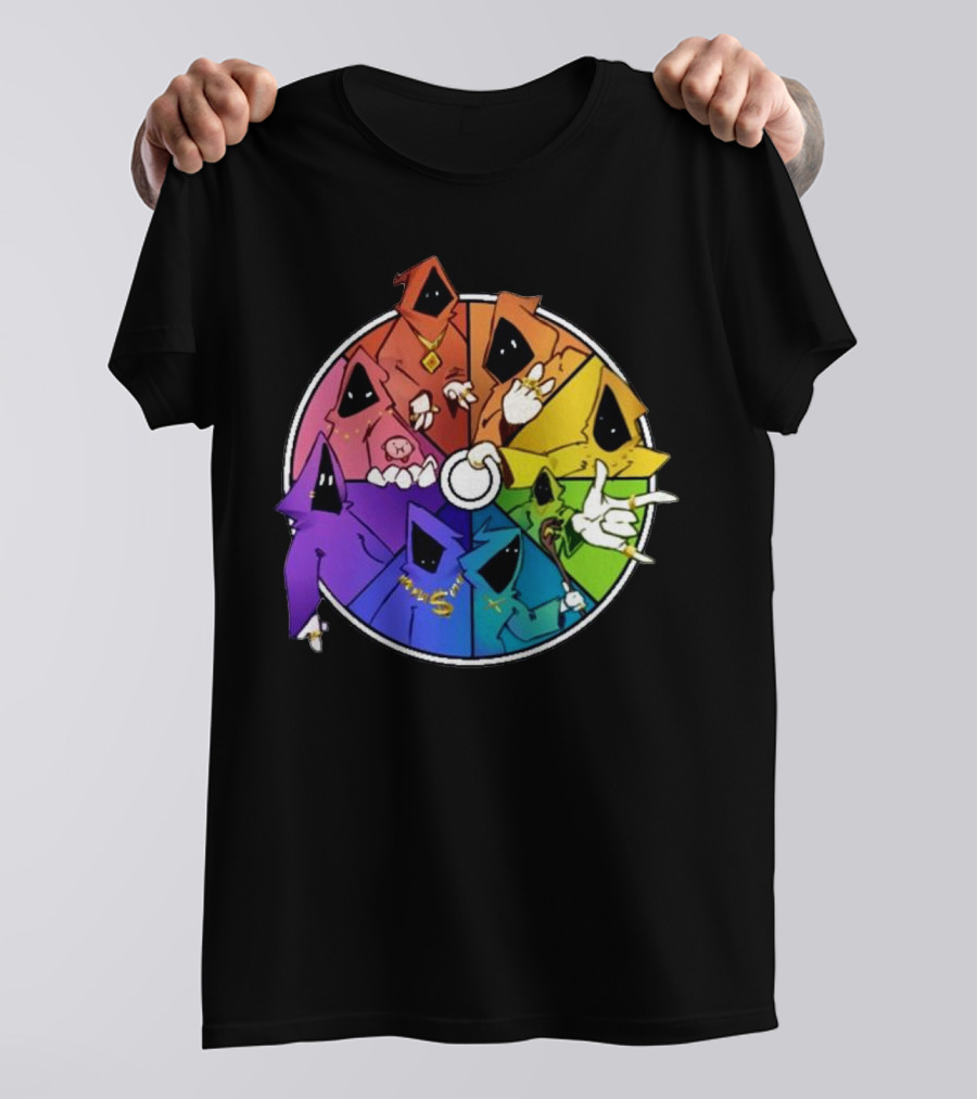 Shadow Wizard Money Gang Rainbow Circle T-Shirt