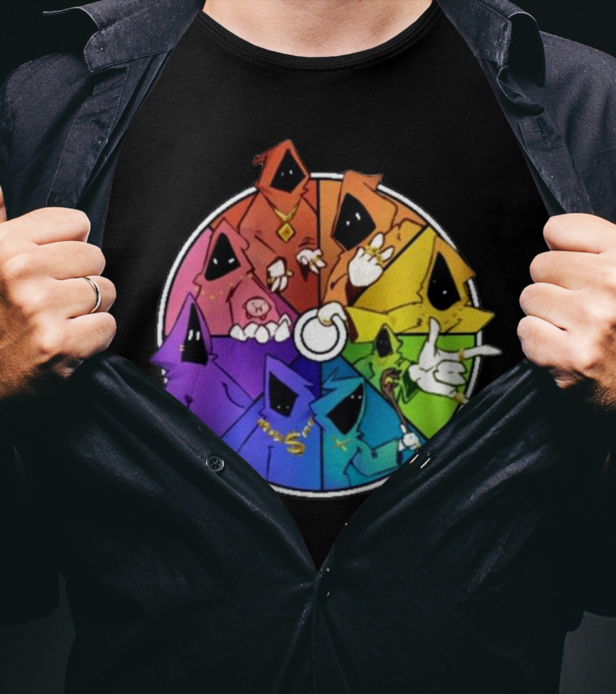 Shadow Wizard Money Gang Rainbow Circle T-Shirt