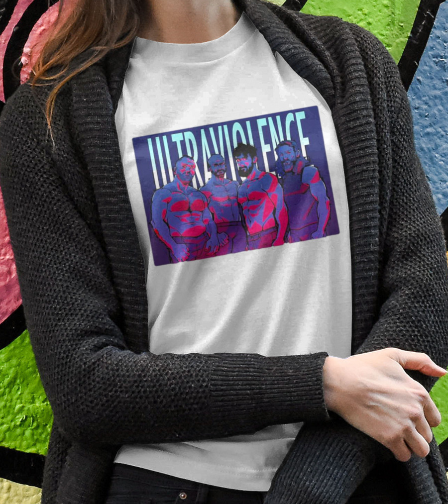 Ultraviolence AEW Wrestlers Neon T-Shirt