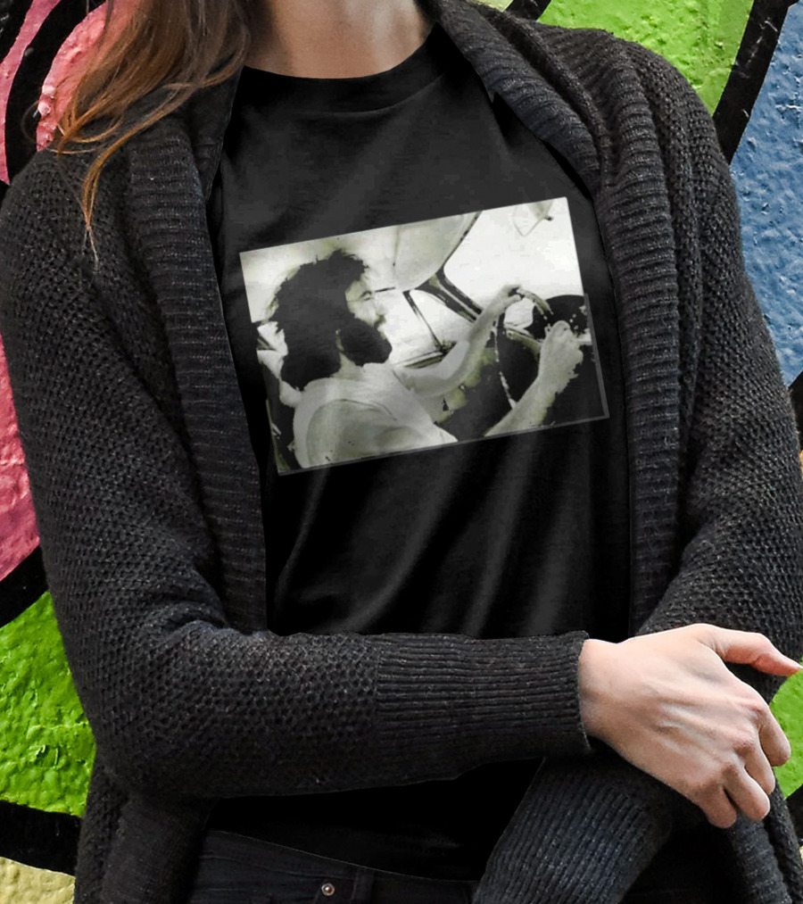 Jerry Garcia Driving Car Grand Prix Racecourse Watkins Glen T-Shirt