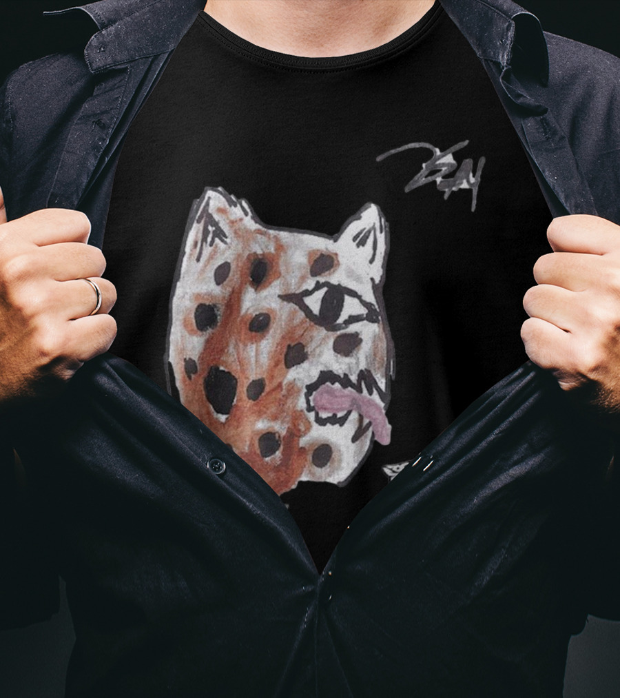 Jacksonville Jaguars Artwork By Tank Bigsby Featuring Stylized Jag Head T-Shirt