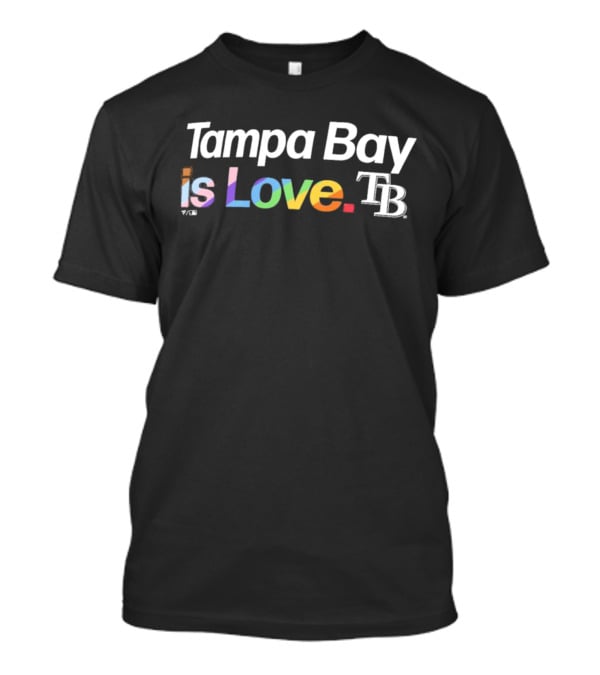 Tampa Bay Is Love TB City Pride T-Shirt