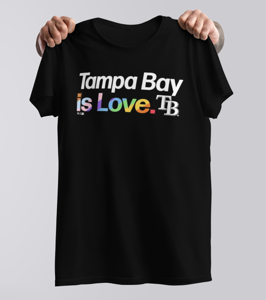 Tampa Bay Is Love TB City Pride T-Shirt