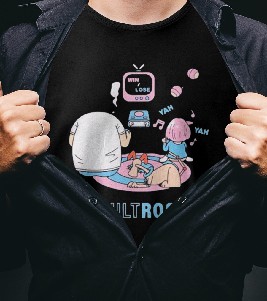 Vault Room Gaming Fun With Win Lose Challenge T-Shirt