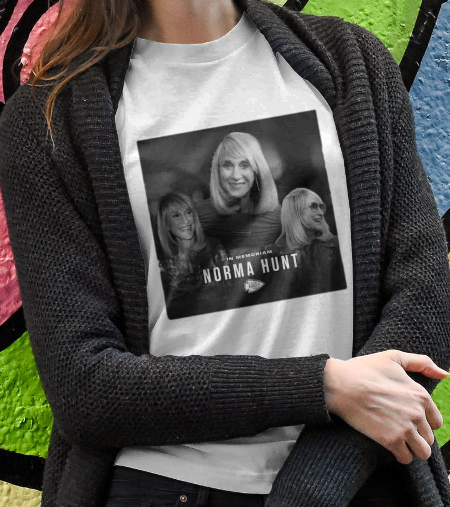 In Memoriam Norma Hunt Kansas City Chiefs T-Shirt