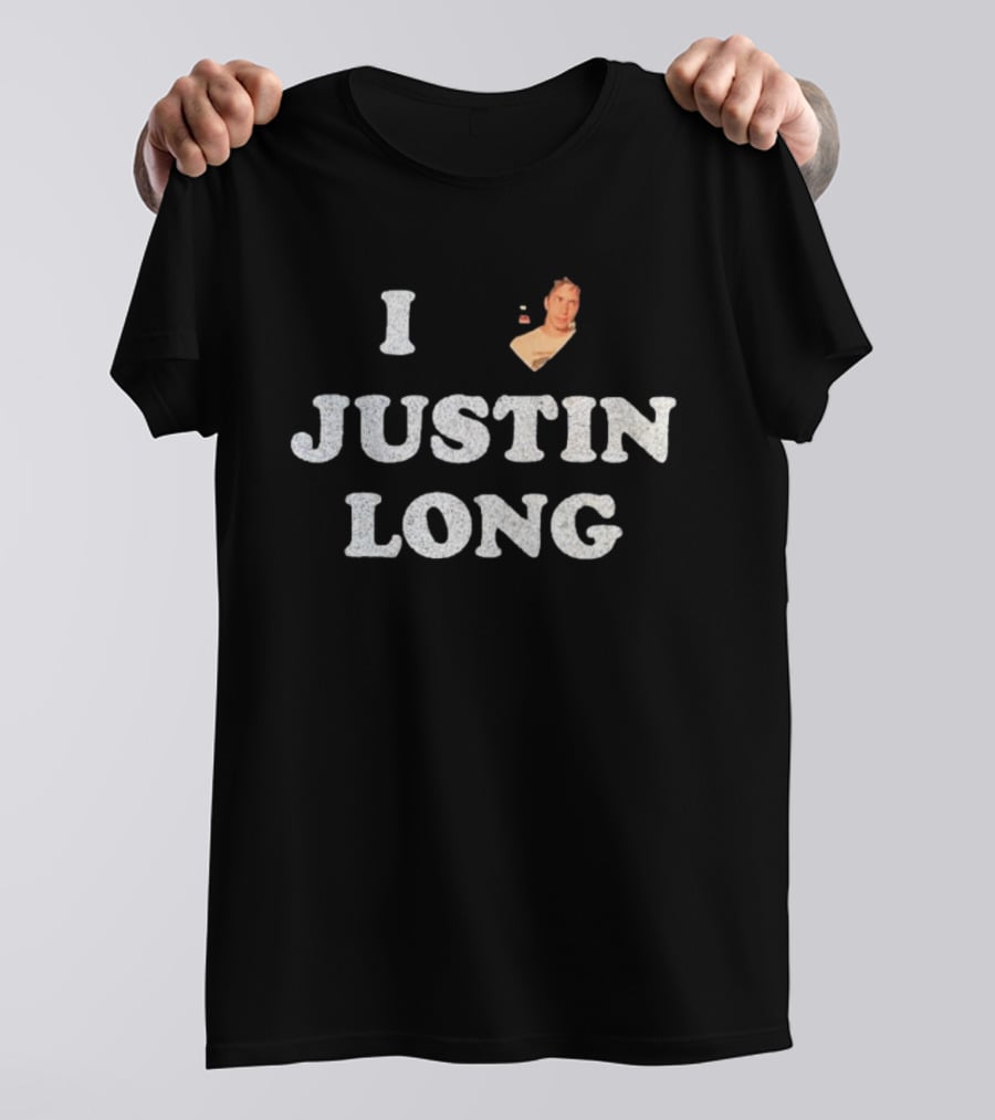 I Heart Justin Long Collage T-Shirt