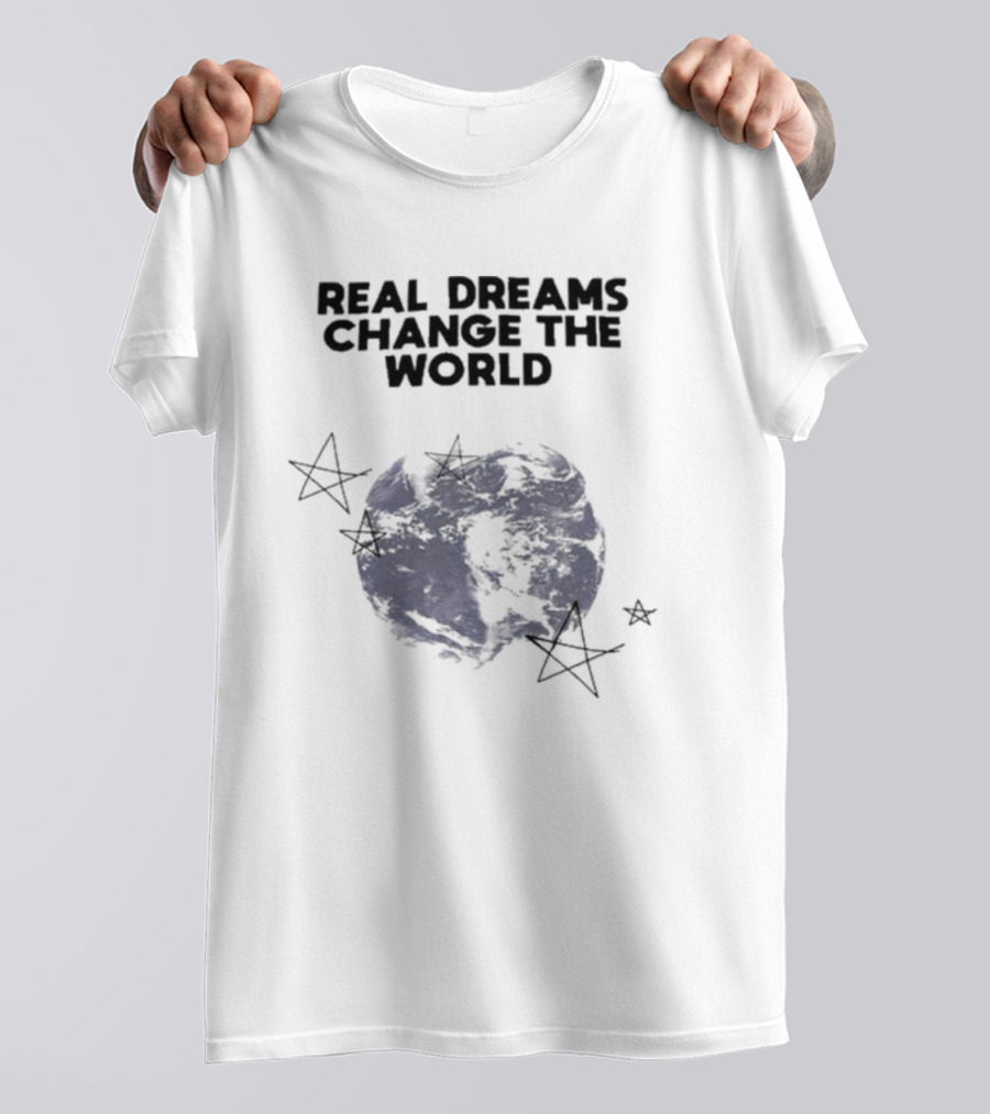 RDCWorld Planet Limited Real Dreams Change The World T-Shirt
