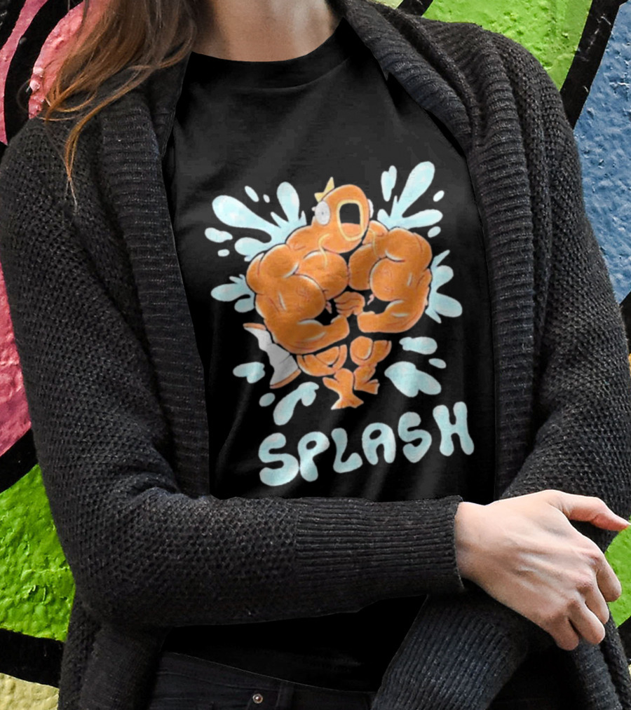 Magikarp Splash Buff Fish Comic T-Shirt