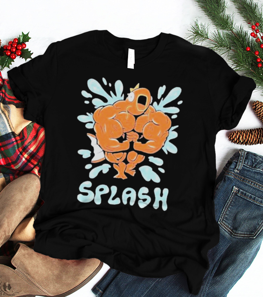 Magikarp Splash Buff Fish Comic T-Shirt
