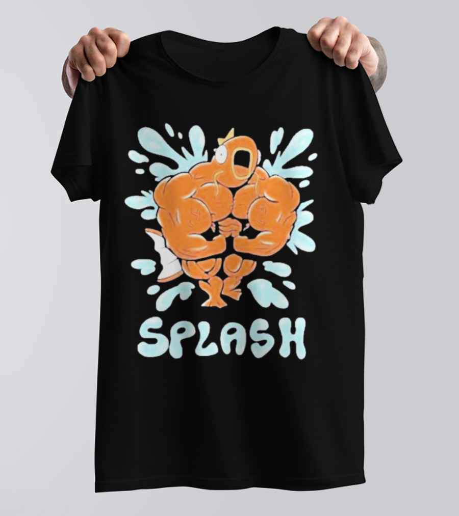 Magikarp Splash Buff Fish Comic T-Shirt