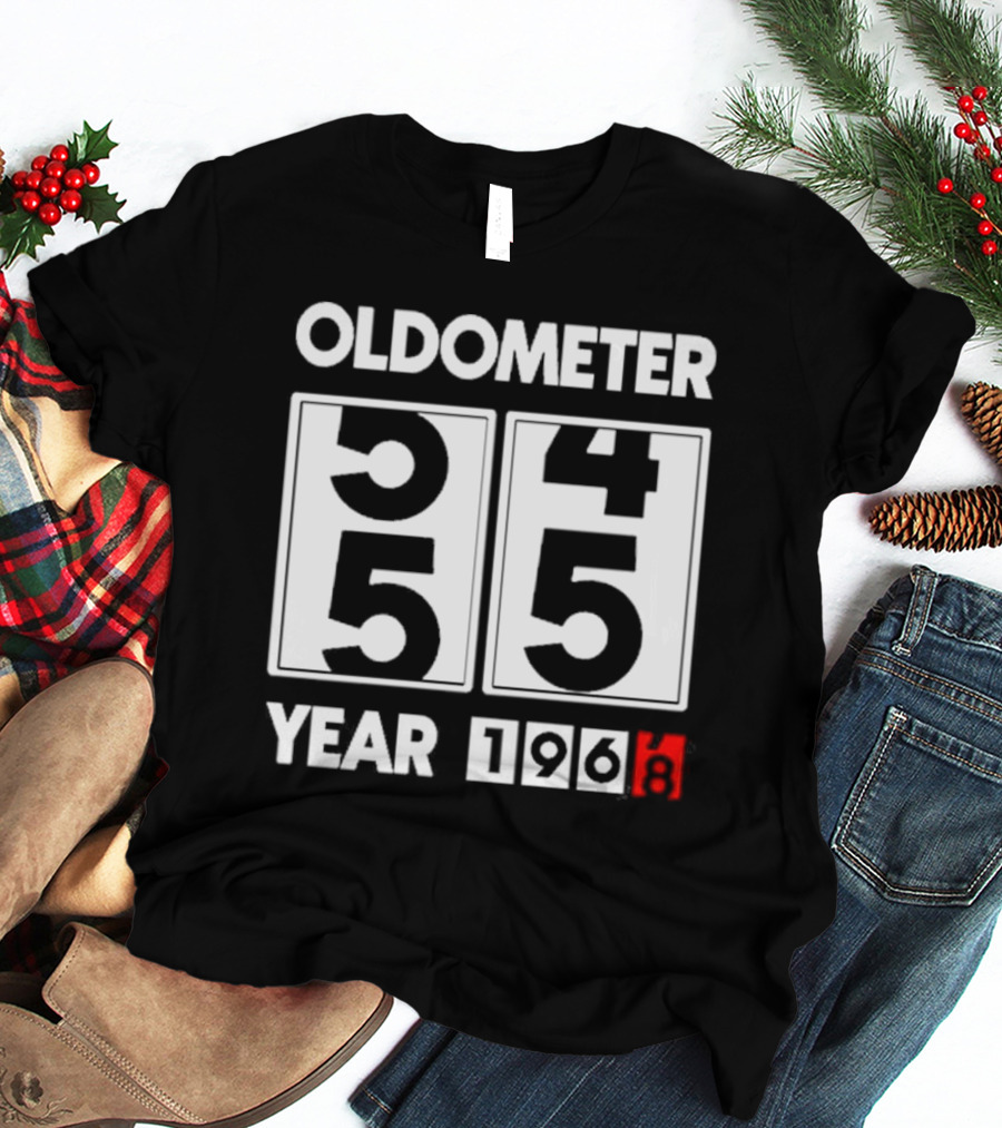 Oldometer 55 45 Year 1968 T-Shirt