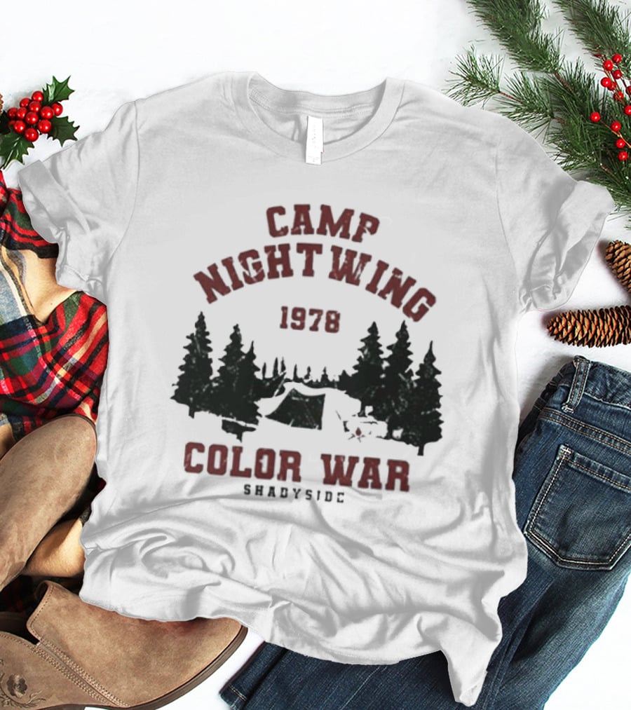 Camp Nightwing 1978 Color War Shadyside T-Shirt