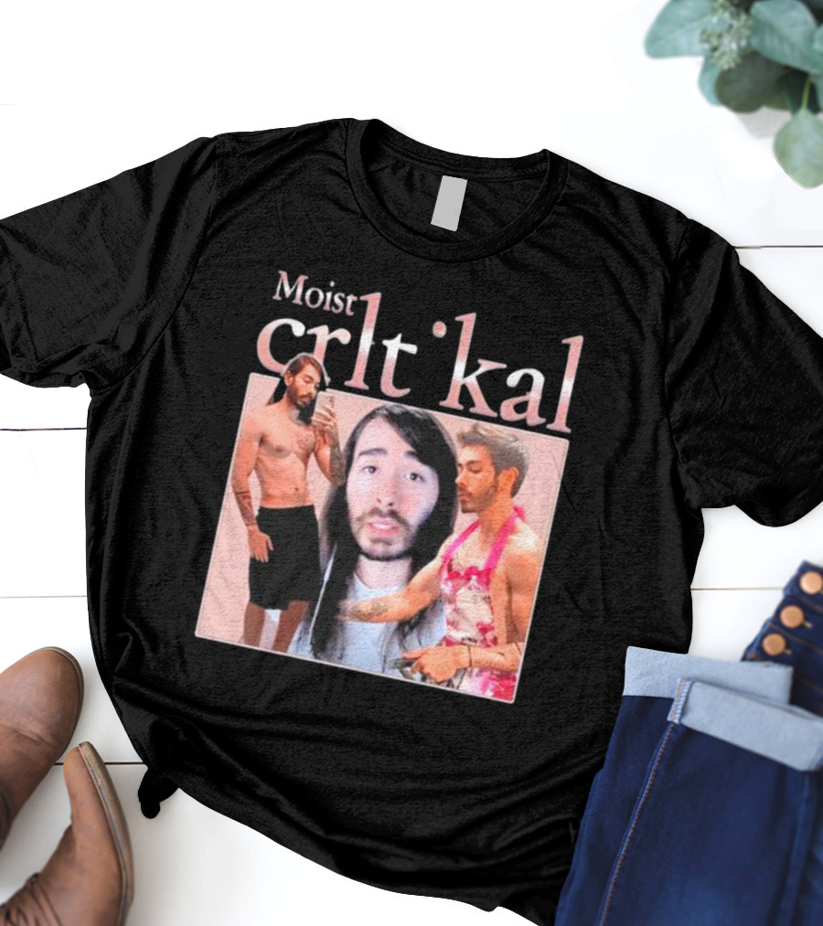 Moistcr1tikal Connor Amari Editable Screenshot Long Hair Apron Mirror Selfie T-Shirt
