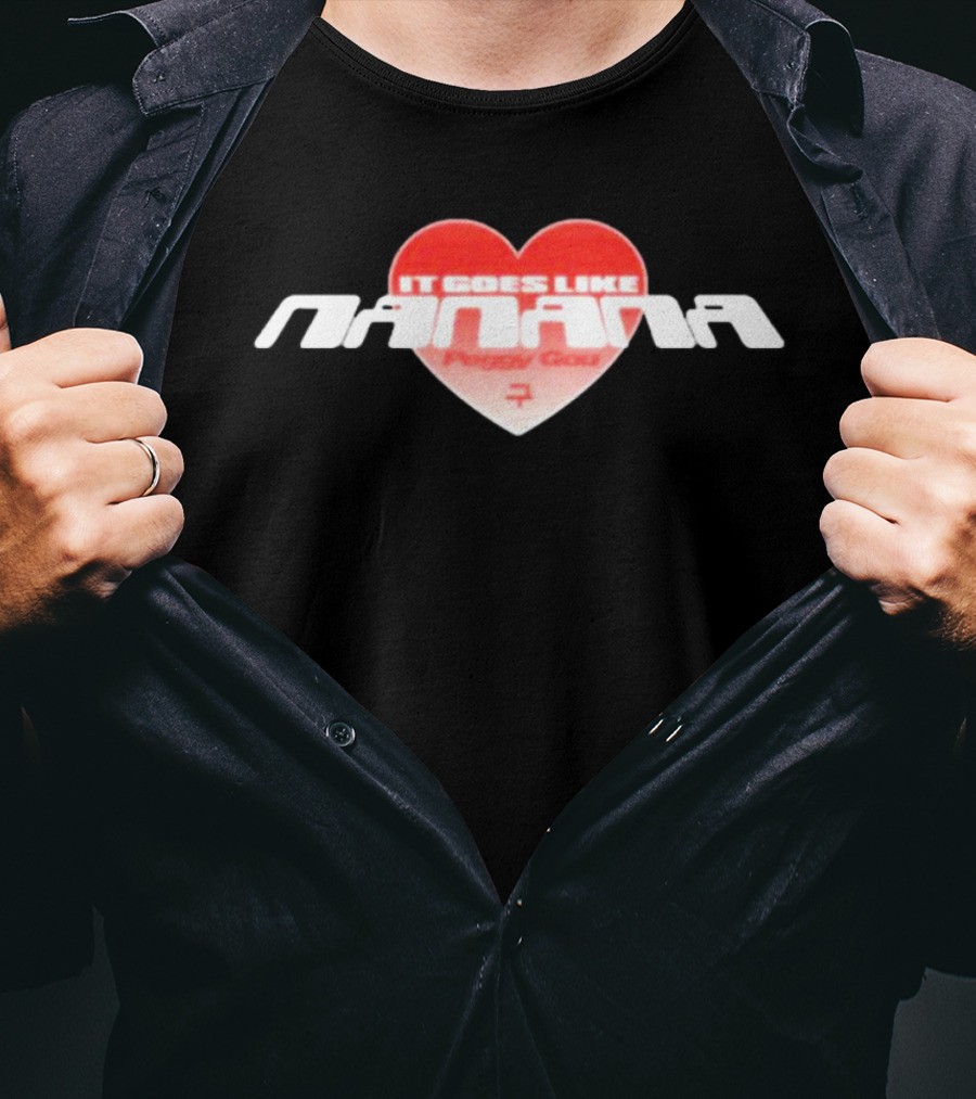 It Goes Like Nanana Heart Peggy Gou T-Shirt