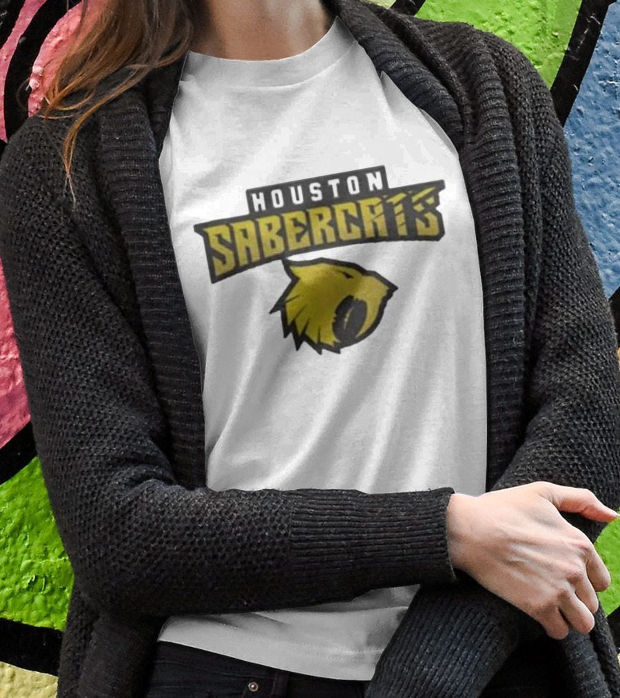 Houston SaberCats Yellow T-Shirt
