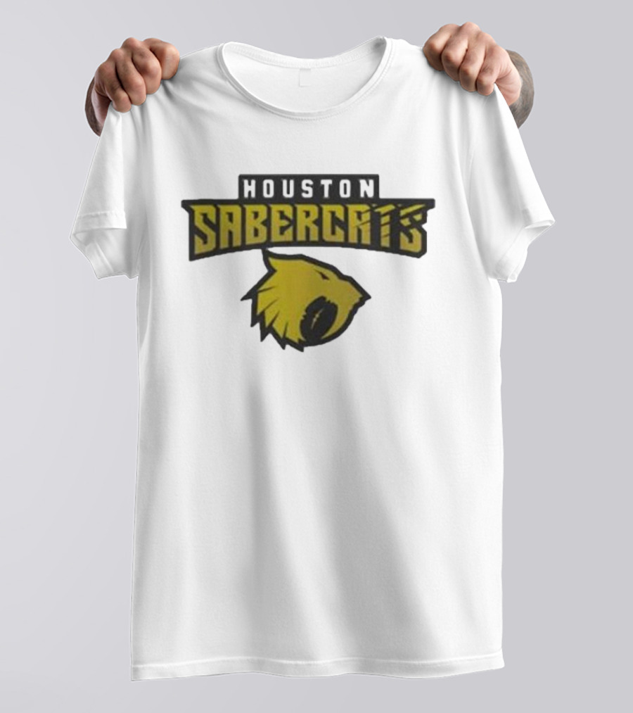 Houston SaberCats Yellow T-Shirt