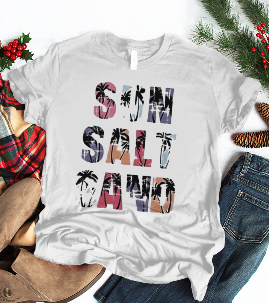 Sun Salt Sand Tropical Beach Vibes T-Shirt