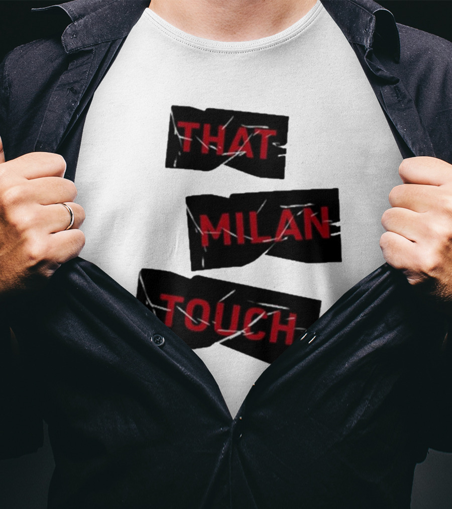 THAT MILAN TOUCH Fashion Statement Italian Style Influence T-Shirt