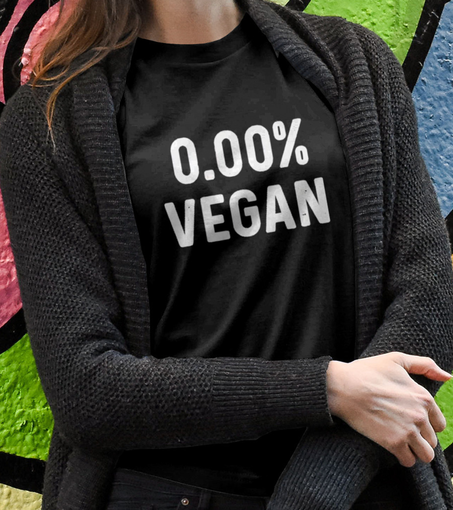 0.00% Vegan T-Shirt