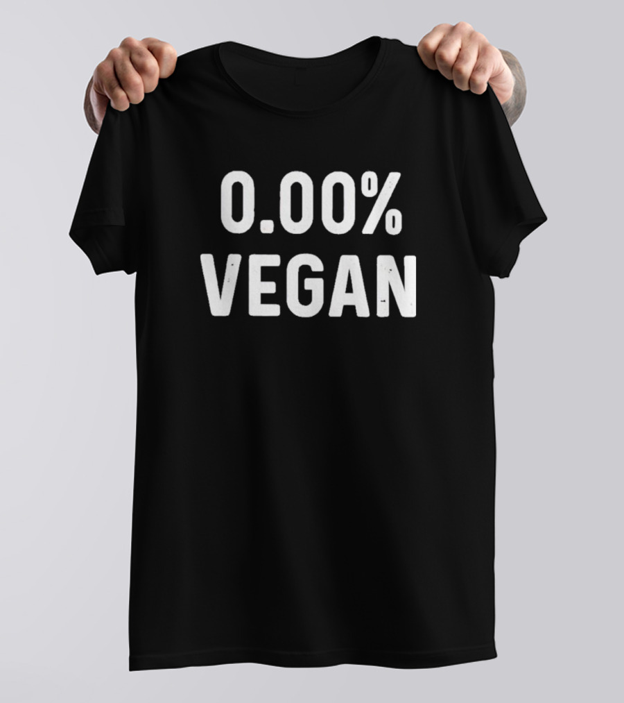 0.00% Vegan T-Shirt