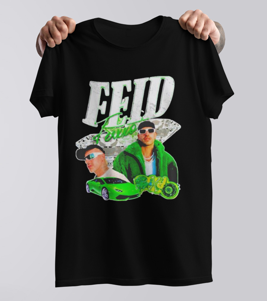 FEID FUMO Green Car T-Shirt