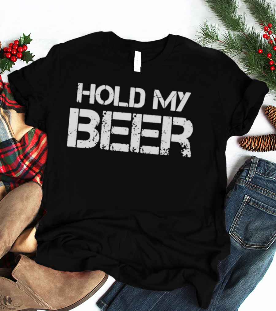 Hold My Beer Extraction Black Chris Hemsworth T-Shirt